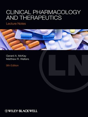 cover image of Clinical Pharmacology and Therapeutics